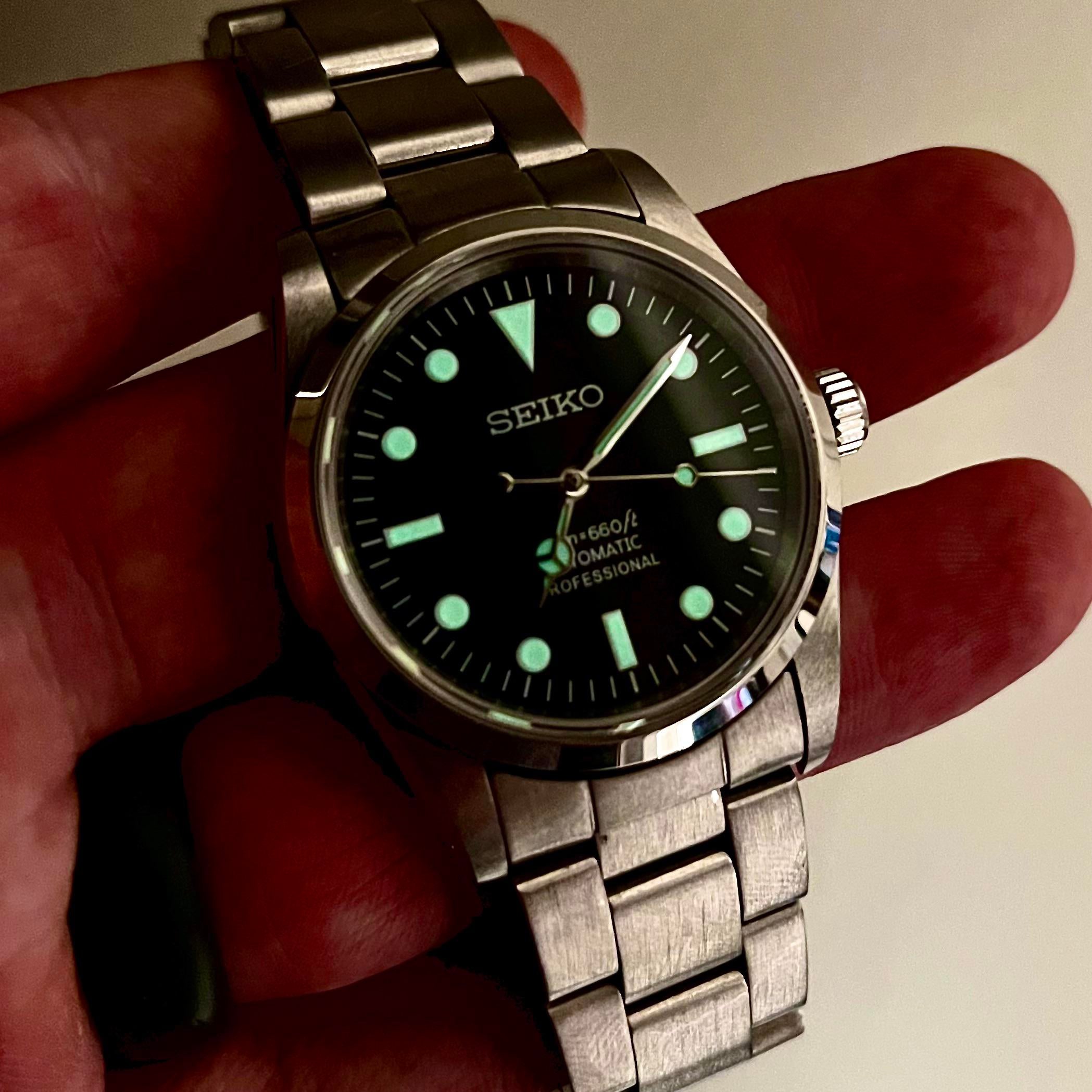 WTS] Seiko Explorer Mod - 36mm - NH38 | WatchCharts Marketplace