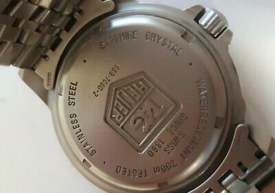 MENS TAG HEUER 1500 PROFESSIONAL 959 706 20 DATE QUARTZ SWISS