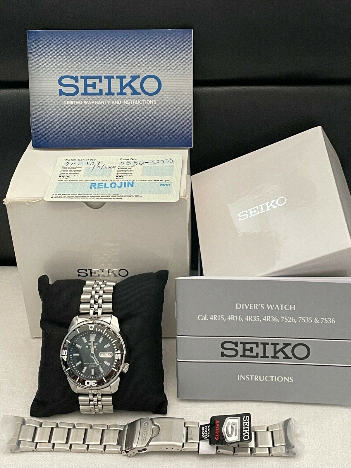 Seiko time corp online 7s36b price