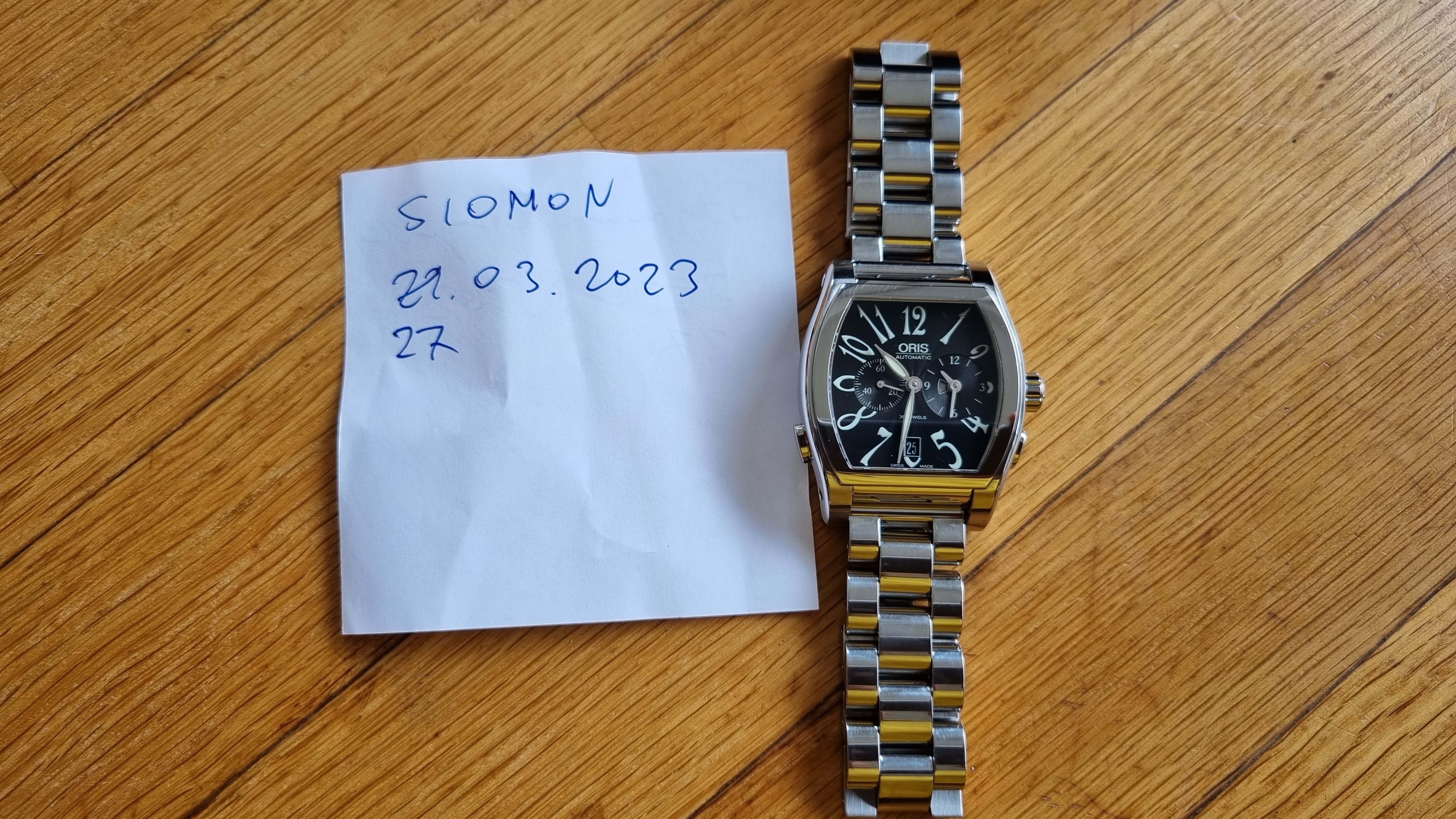 WTS Oris Tonneau Worldtimer 01 690 7540 4064 RARE 750 WatchCharts