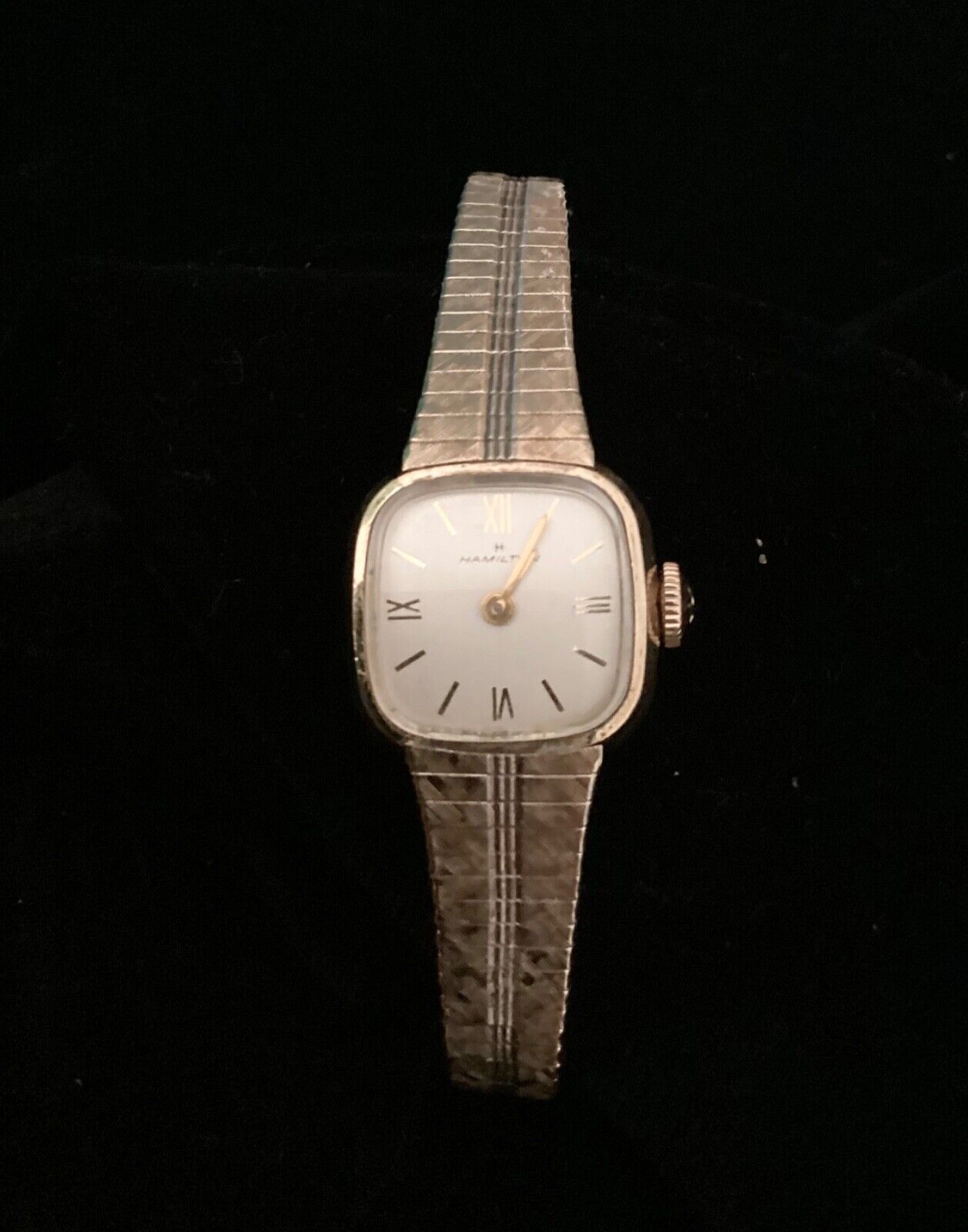 VTG Hamilton 875079 KESTENMADE 10K RGP Ladies Watch WESTERN