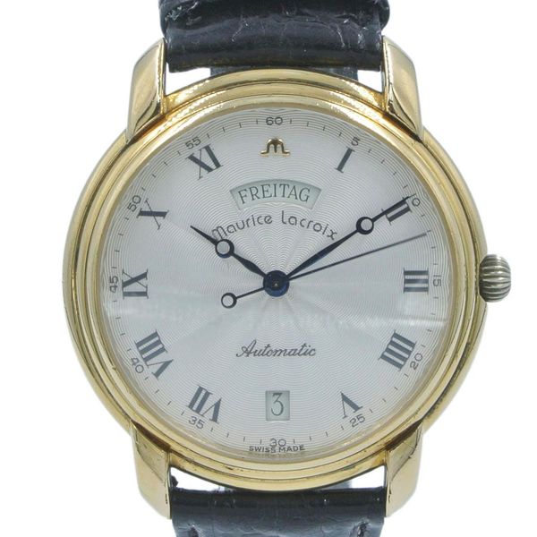 MAURICE LACROIX DayDate Goldplated German specification Ref. 16235