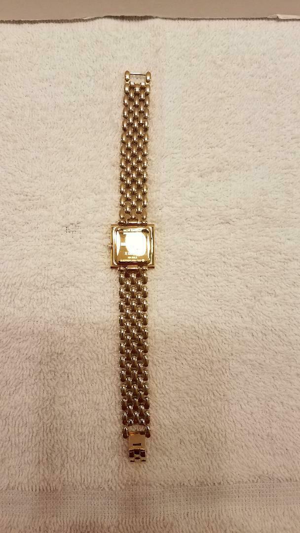 Raymond Weil Ladies Geneva Quartz Watch 18K Gold Plated