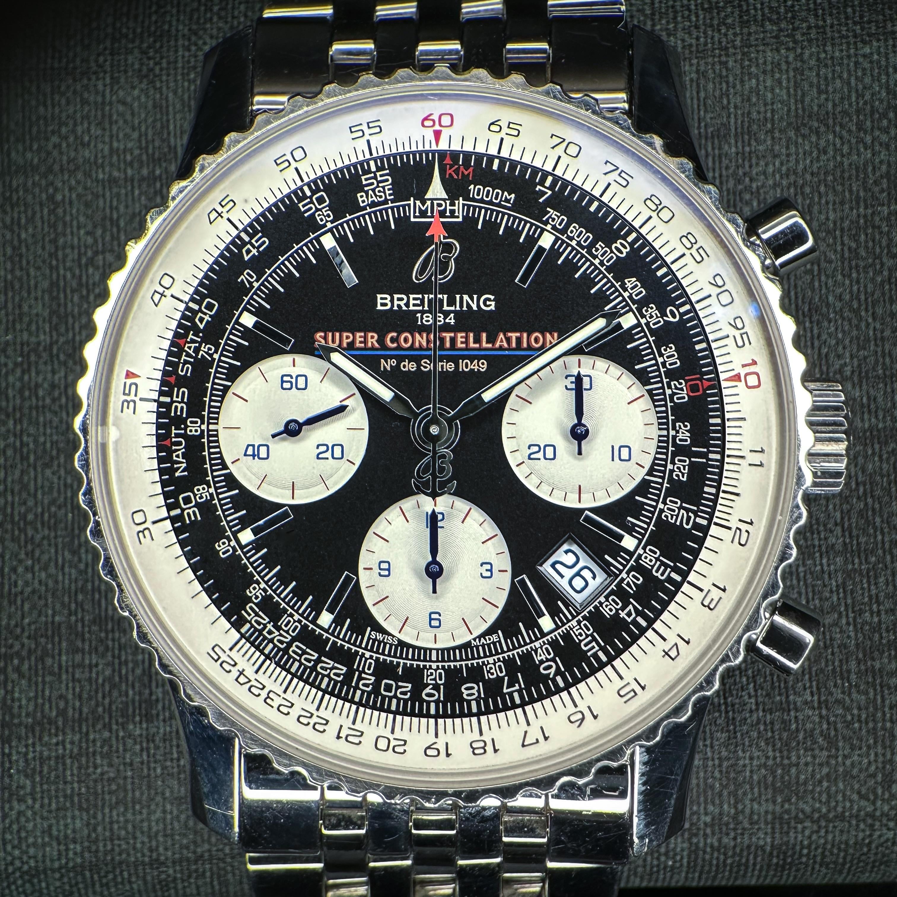 Breitling navitimer super constellation best sale