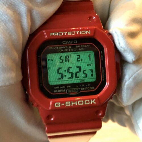 CASIO G-SHOCK GW-M5630A-4JR Rising RED 30th Anniversary Limited