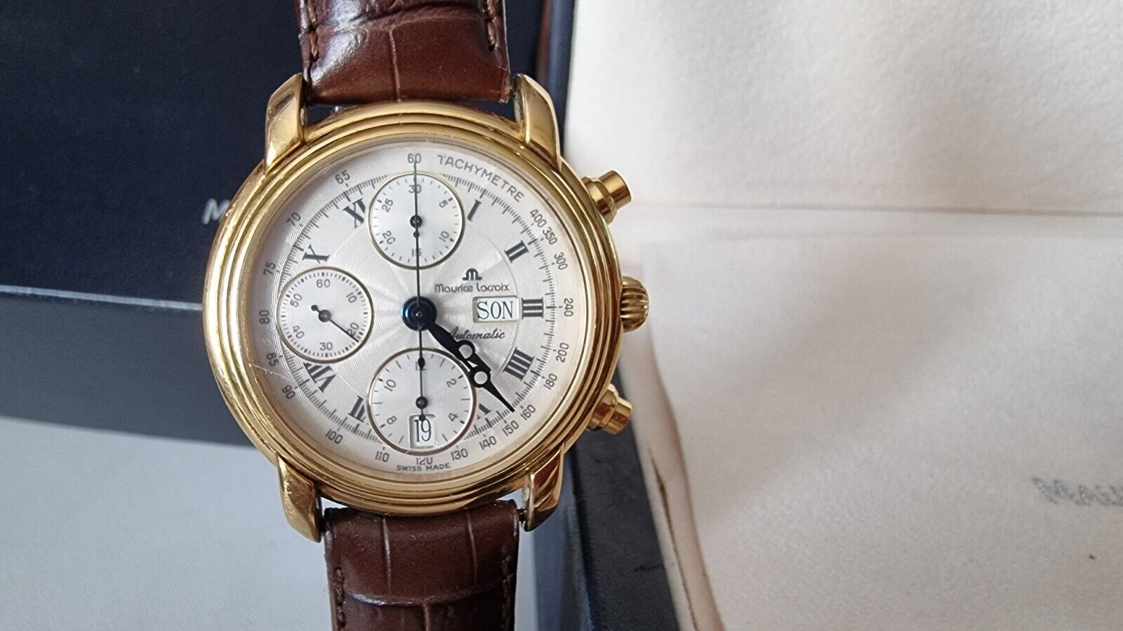 Maurice Lacroix Chronograph Ref. 39353 Croneo Masterpeace Valjoux