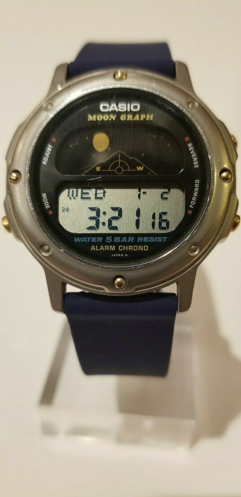 CASIO ???? Moon Graph Phase GMW-61 15 60 module 832 JAPAN pre G