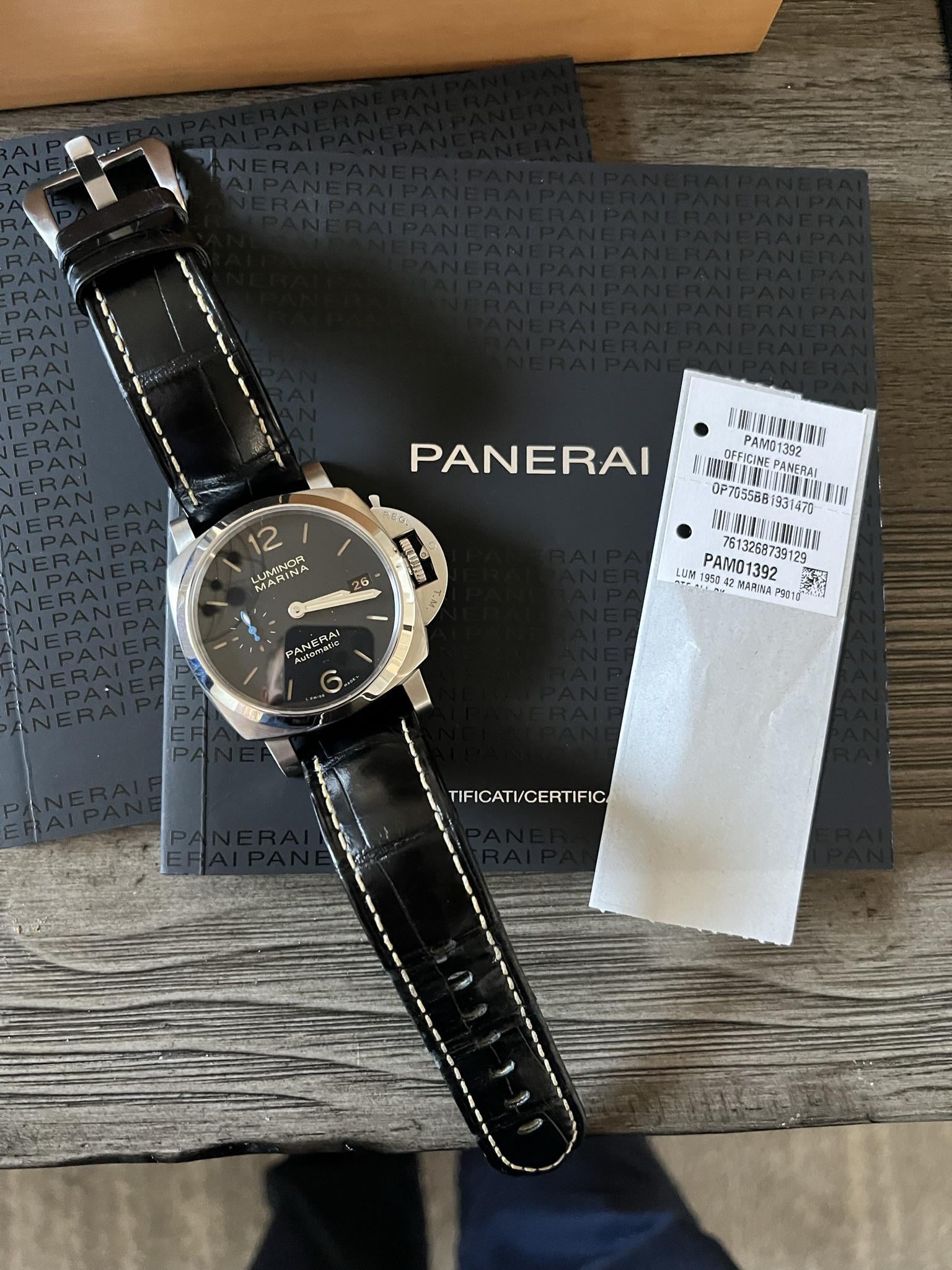 WTS Rare Panerai PAM 1392 with