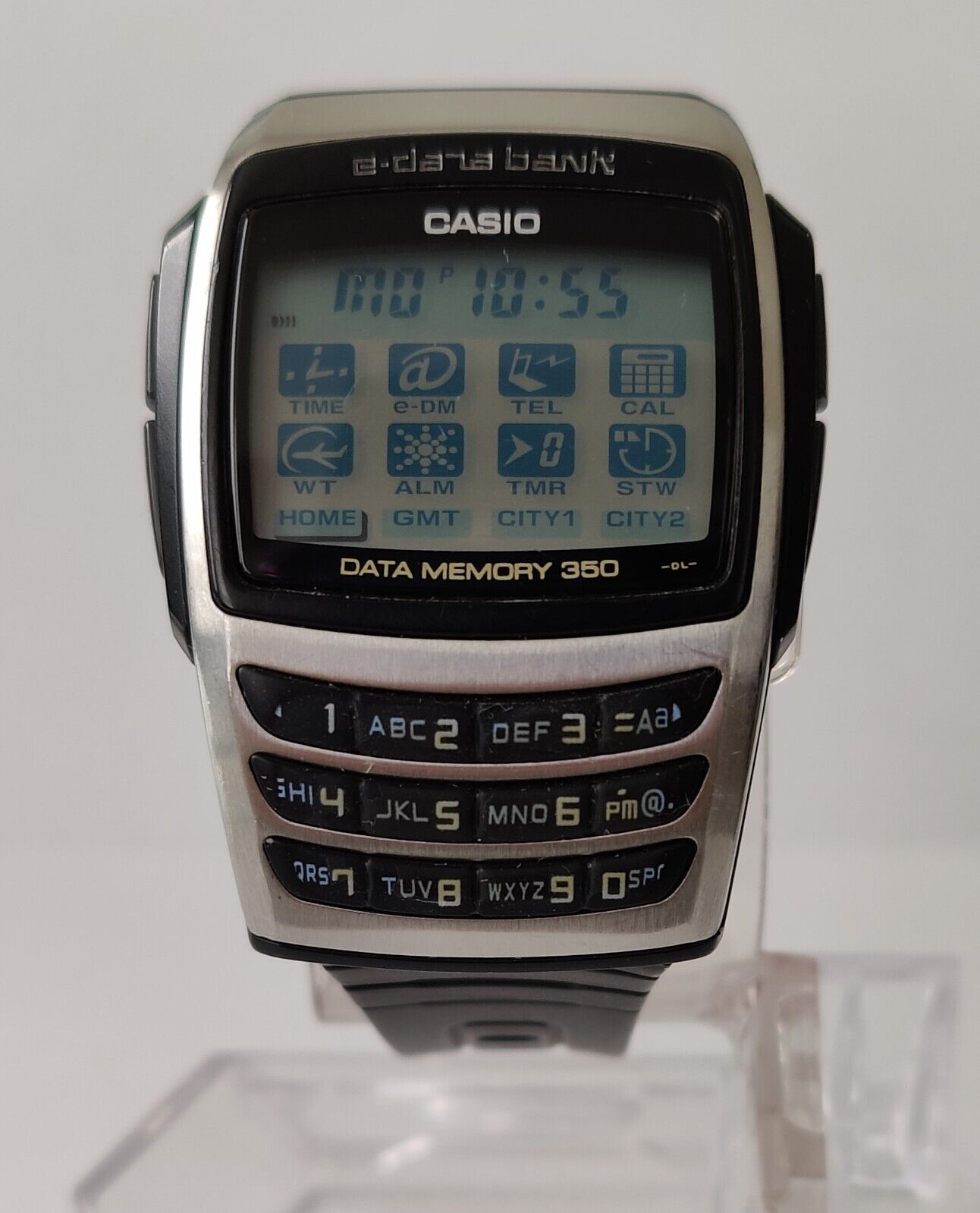 Vintage Casio EDB610 Databank Data Memory 350 Watch WatchCharts