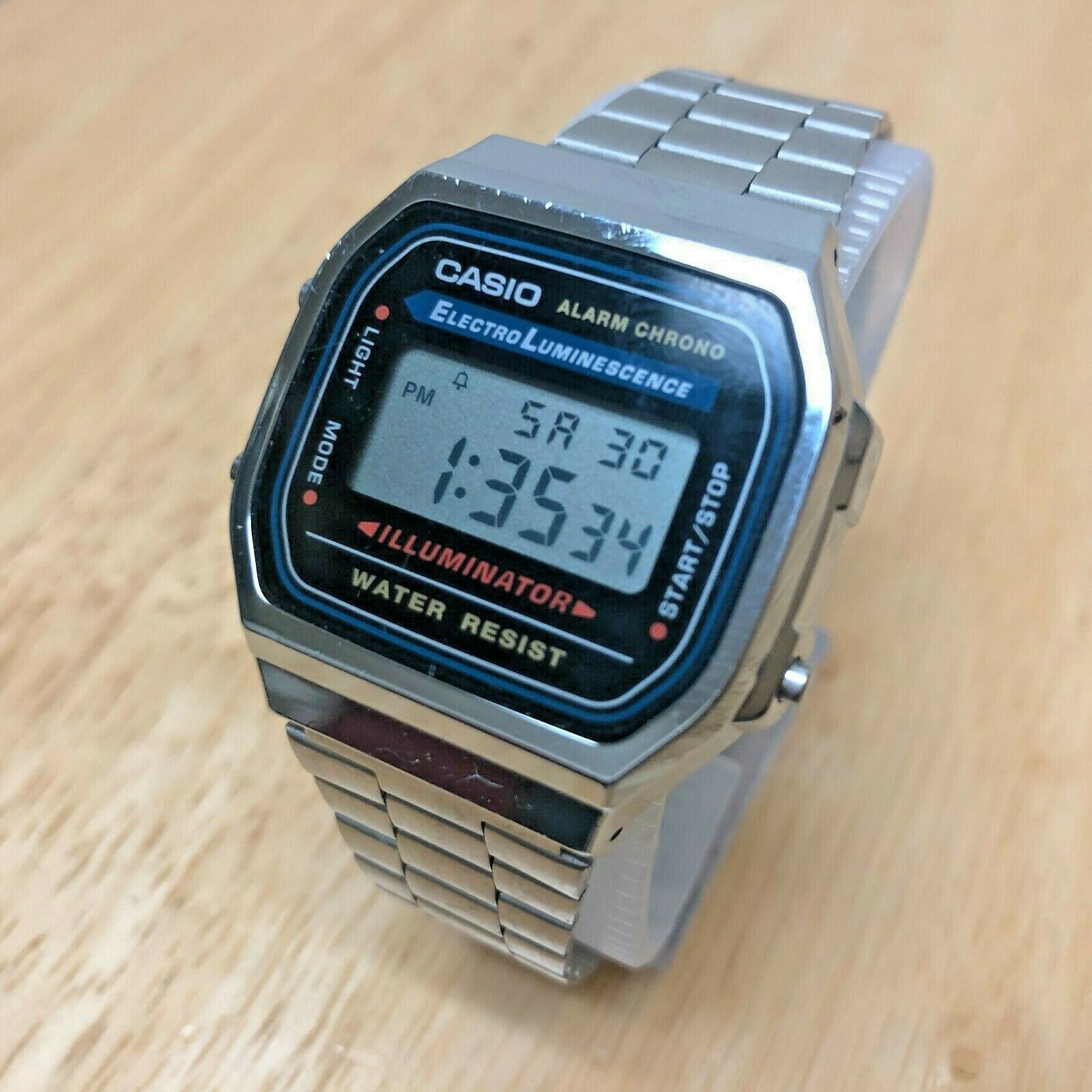 casio alarm chrono a168