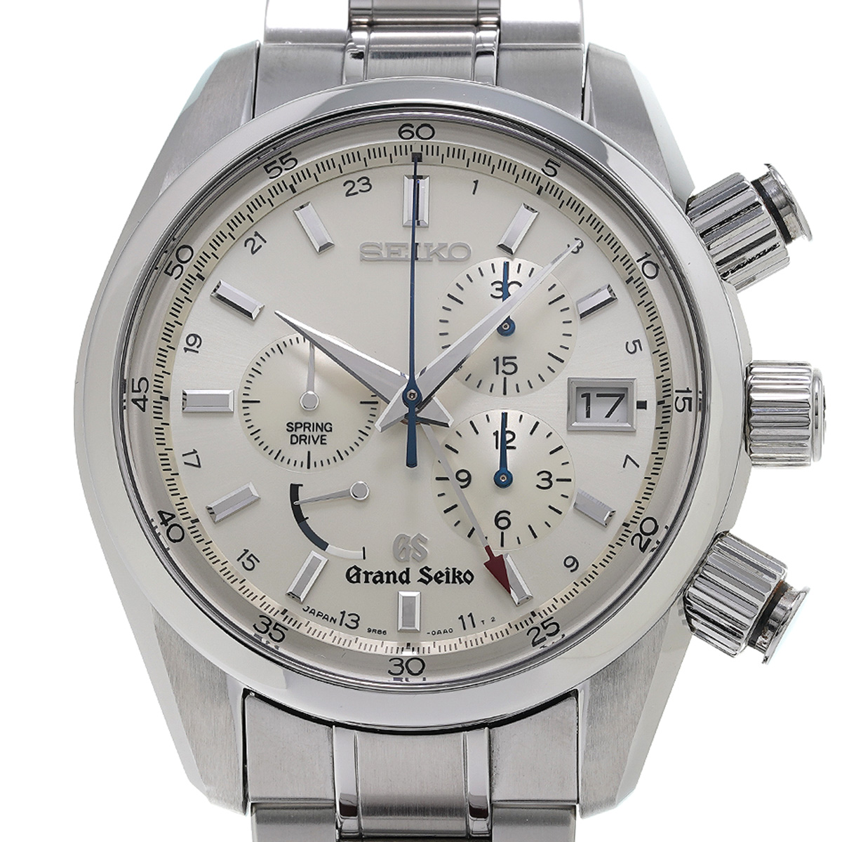 Used Grand Seiko Grand Seiko Spring Drive Chronograph GMT SBGC001