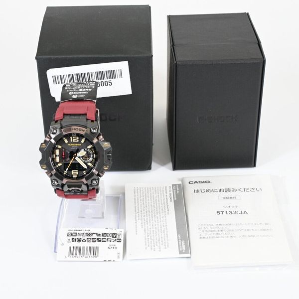Casio G-Shock GWG-B1000-1A4JF MUDMASTER - Orologio Master Of G Con Triplo Sensore, Solare E Bluetooth, Importazione Giapponese