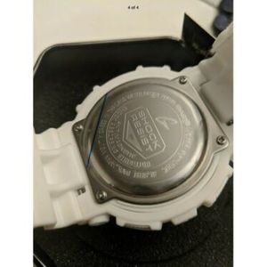 Casio G Shock White With White And Silver Face 5145 Ga 110bc Antimagnetic Watch WatchCharts Marketplace