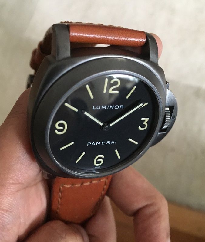 FS Panerai PAM009 T Dial tritium PVD 1999 awesome fat