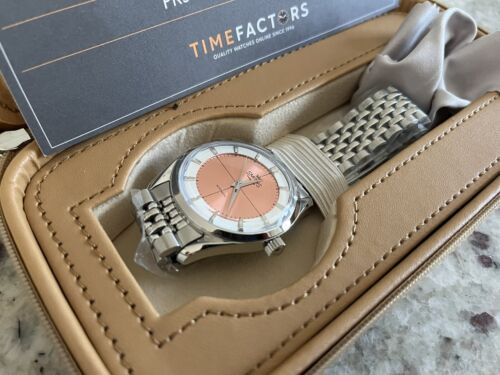 Timefactors Smiths PRS-54 Trans-Global Automatic Salmon Dial Watch