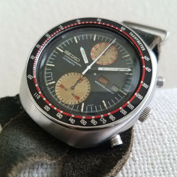 Vintage SEIKO Yachtsman UFO 6138 0011 Chronograph Speedtimer hamilton ...