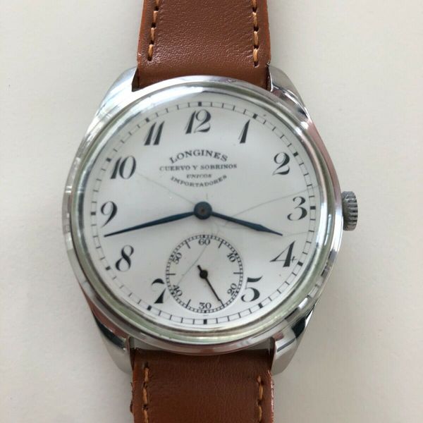 RELOJ LONGINES CUERVO Y SOBRINOS UNICOS IMPORTADORES AÑO1920 MOVIMIENTO ...