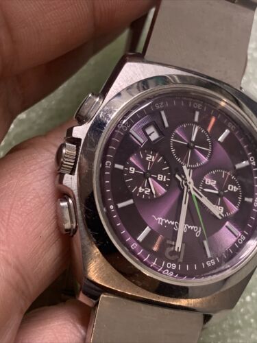 Paul Smith Final Eyes Limited Model Men's Chronograph Watch Purple