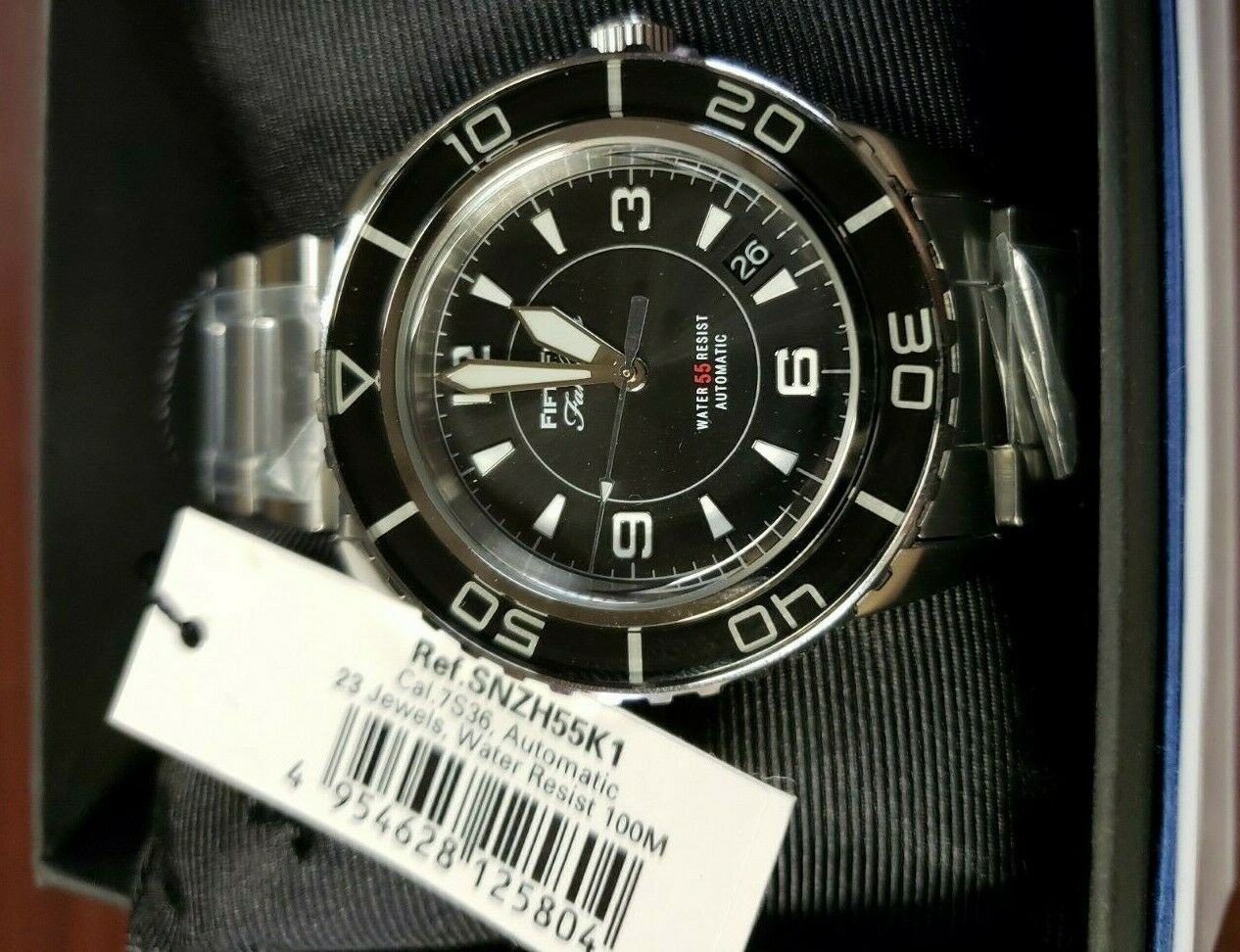 seiko fifty fathoms mod