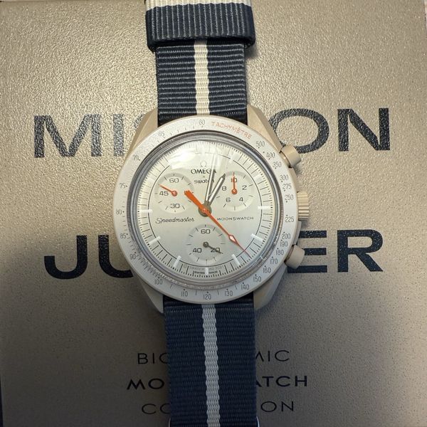 Omega x Swatch MoonSwatch Mission to Jupiter â Full Kit â Excellent ...