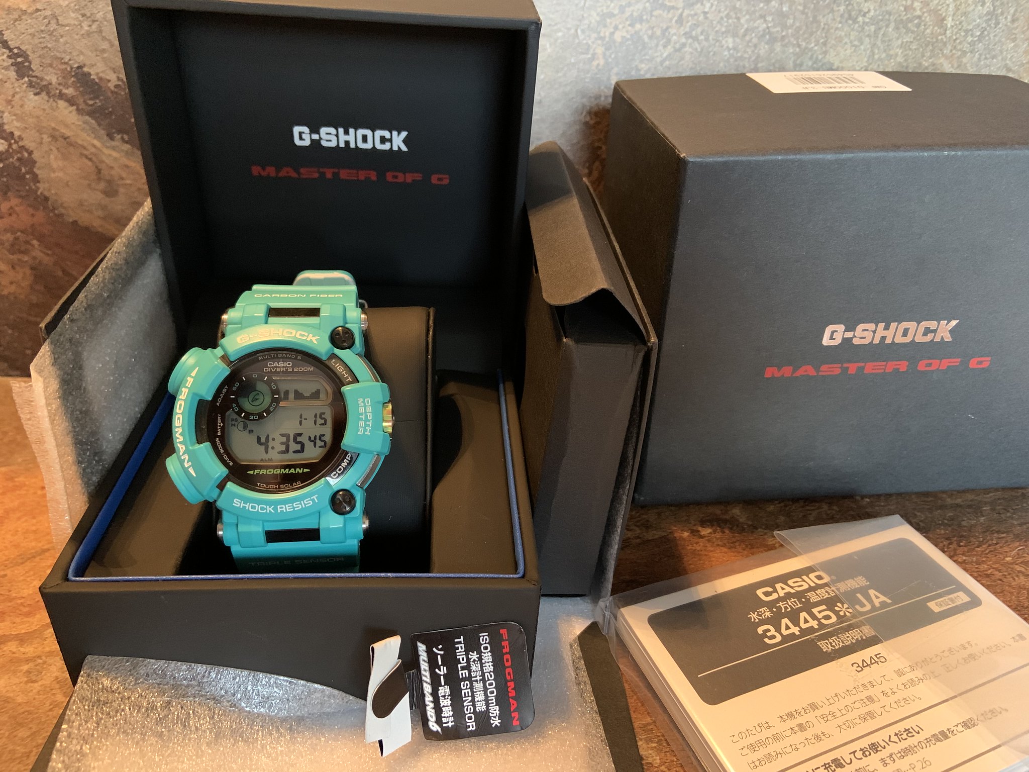 FS: Casio G-Shock Frogman Marine Blue GWF-D1000MB Sapphire