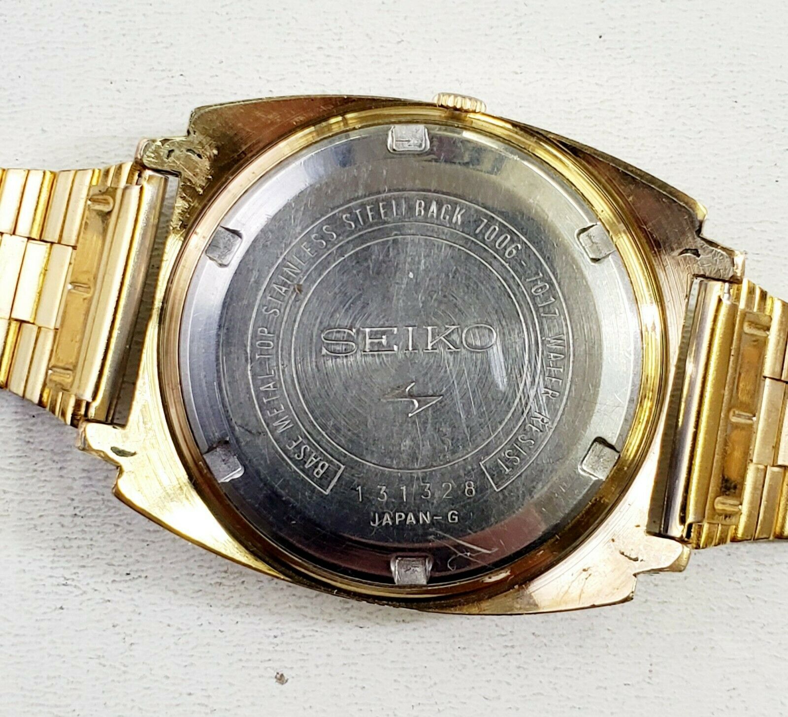 RARE,UNIQUE Men's Vintage 1971's AUTOMATIC Watch SEIKO 7006-7017