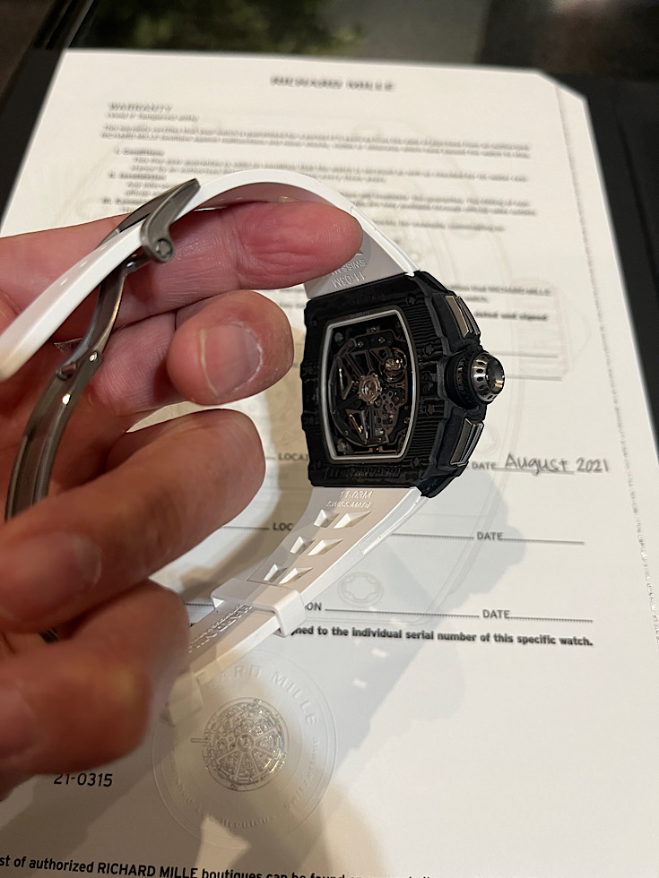 FS: Richard Mille RM11-03 NTPT Black Carbon World best price