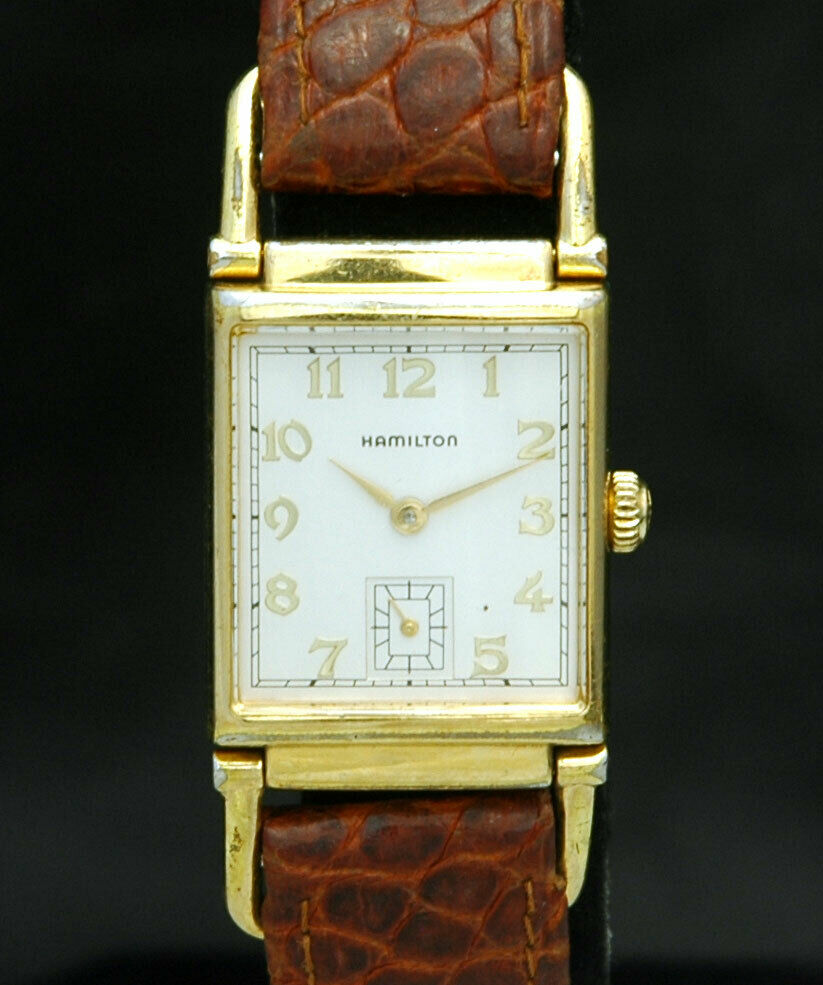 HAMILTON Wilshire Reissue REGISTERED EDITION 6174A Driver Lug GOLD WATCH  HTF VTG | WatchCharts Marketplace