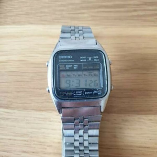 Rare Retro Vintage 1978? Seiko A127 5010 Digital lcd Men's watch stainless  steel | WatchCharts