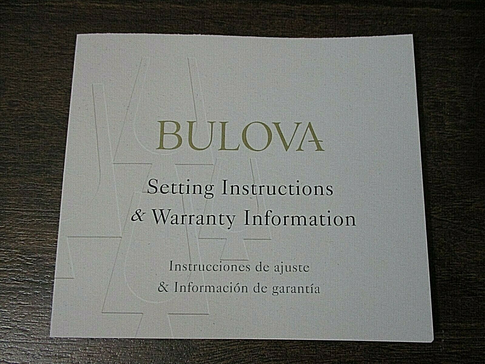 Bulova 98a154 deals