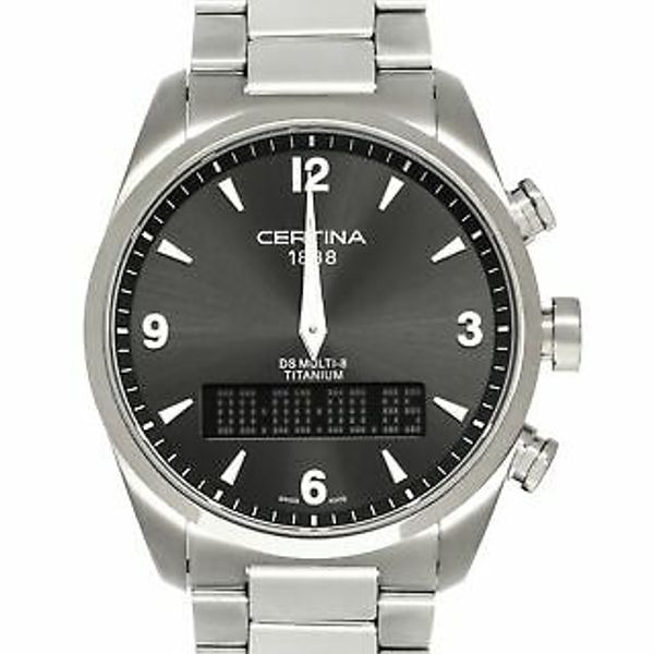 CERTINA DS MULTI8 TITANIUM BRACELET QUARTZ MEN