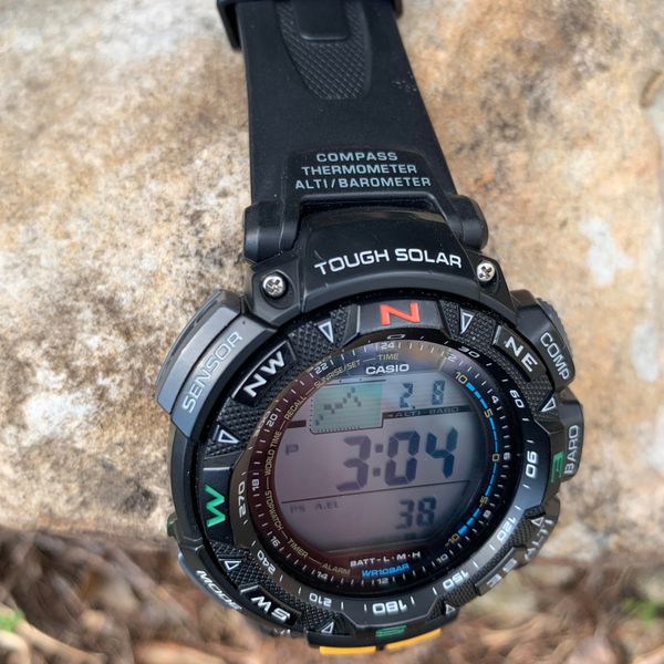 [WTS] Casio Pathfinder PAG240-1 Pro Trek w/box, manual | WatchCharts