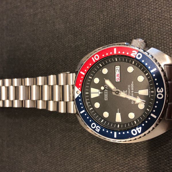 FS Seiko 'turtle' Prospex SRP779 with endmill strapcode bracelet