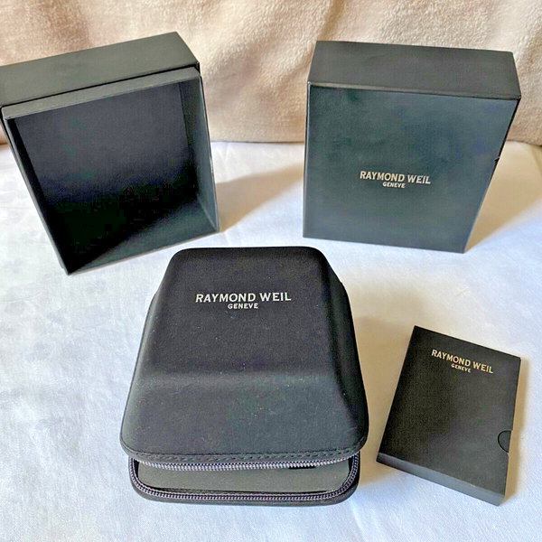 Vintage Raymond Weil Geneve Empty Watch Case & Box Only WatchCharts