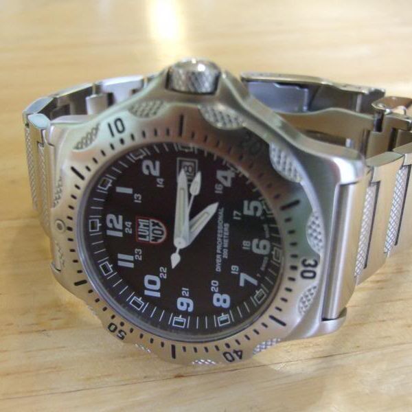 Luminox 8000 Series ALL STEEL Navy Seals WatchCharts Marketplace