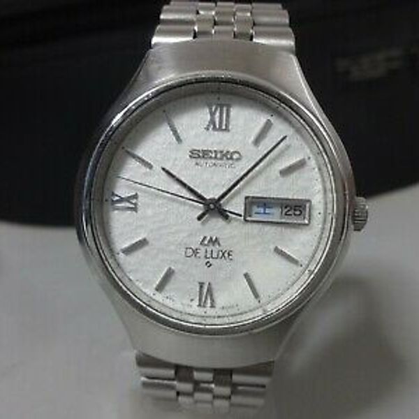 Vintage 1976 SEIKO Automatic watch [LM DE LUXE] 25J 5626-8150