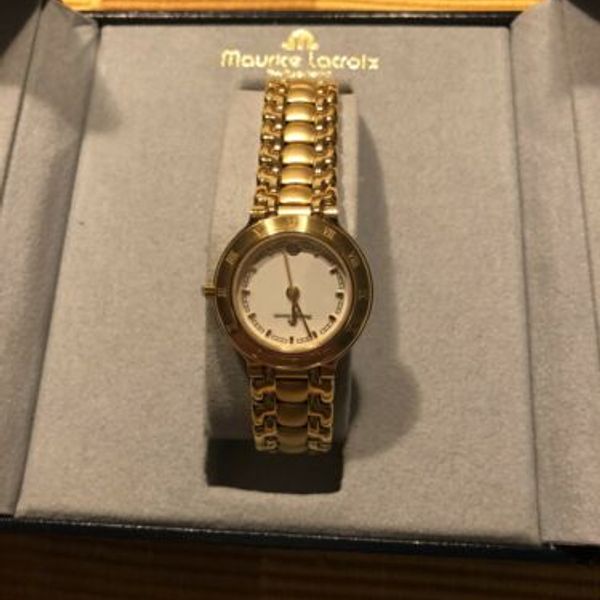 Montre Vintage Maurice Pour Femme Argentée Carrée 28mm - Fonctionne Avec Pile Neuve