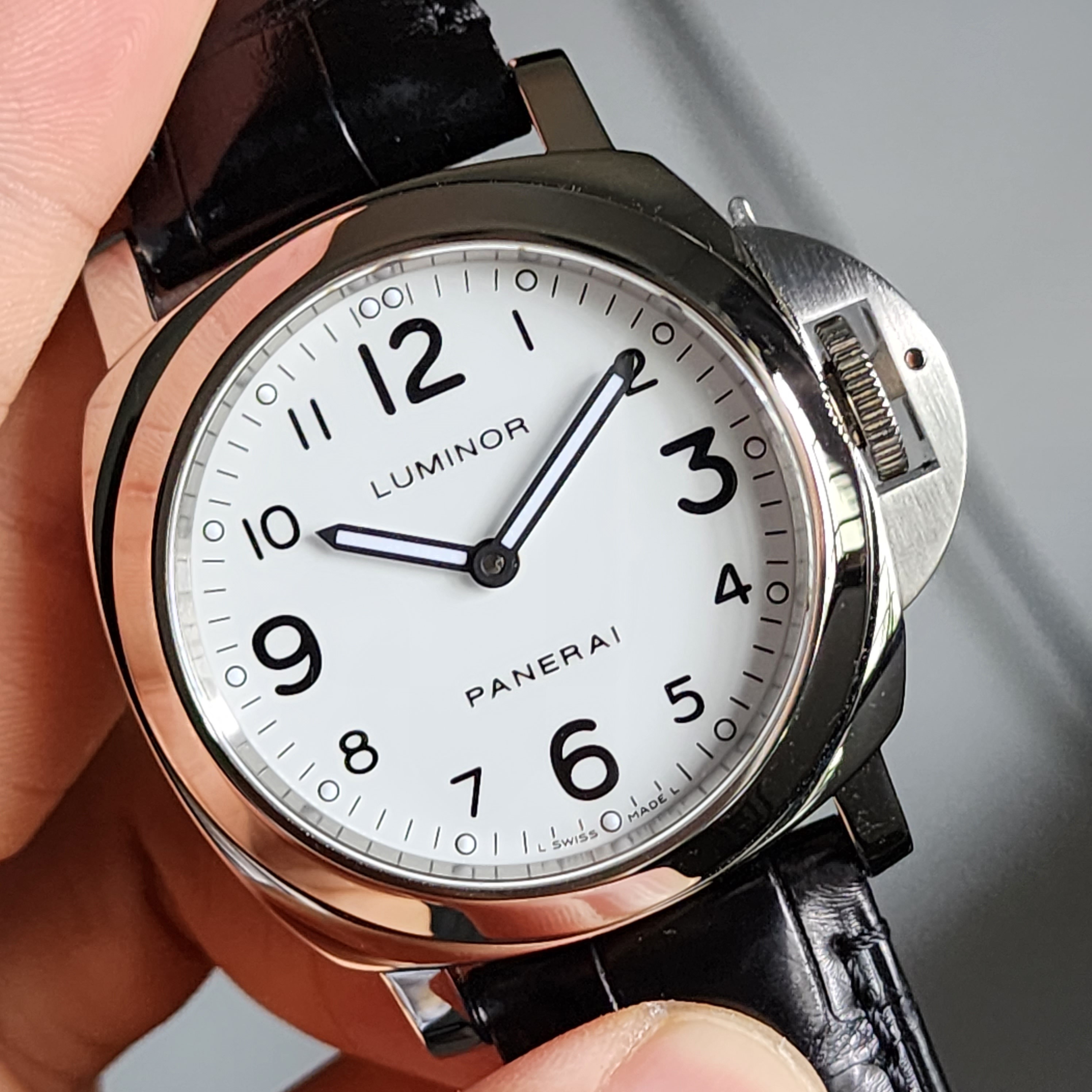 Full Set Panerai Luminor Base PAM 114 PAM00114 White