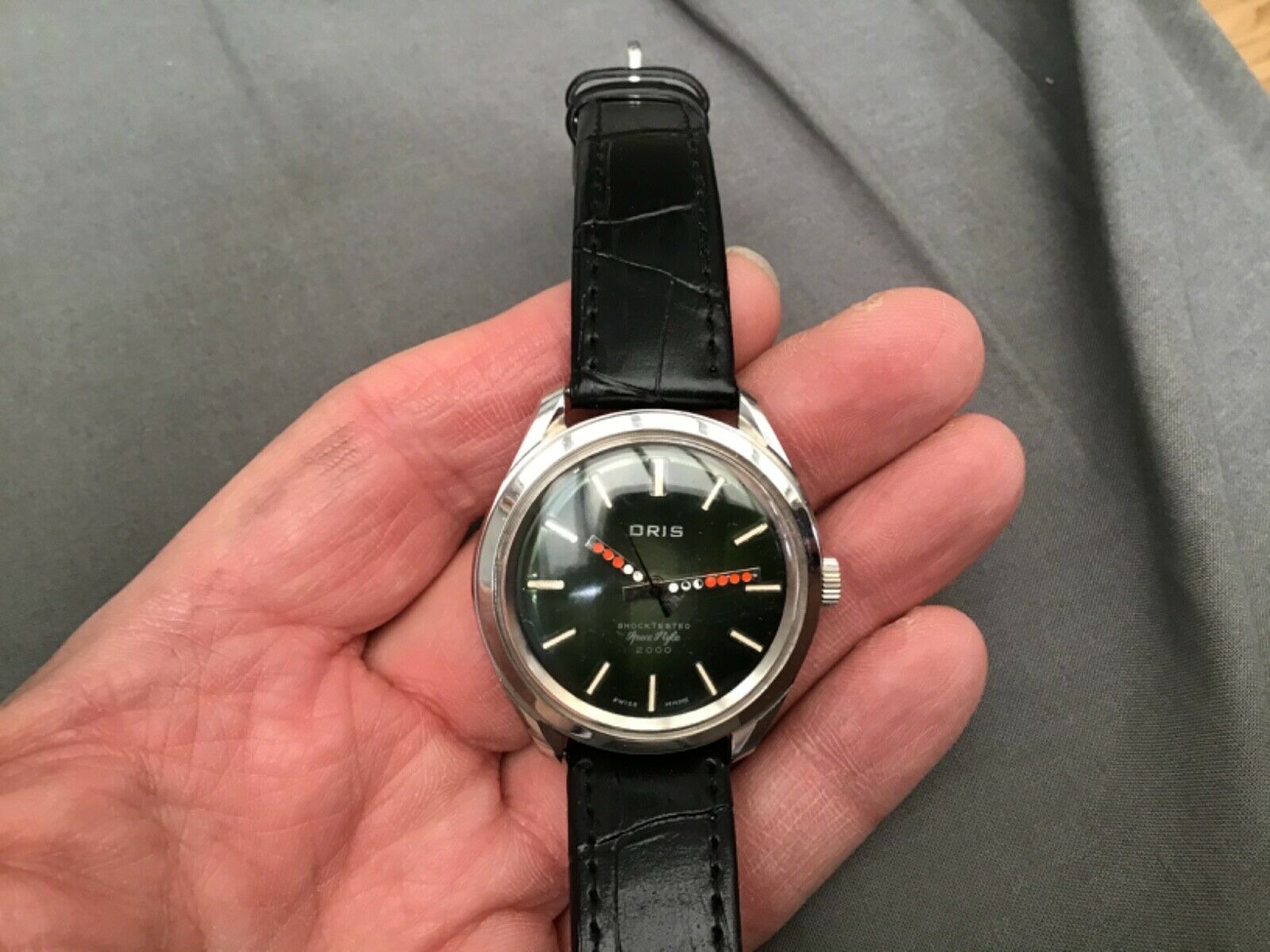 VINTAGE ORIS SPACE STYLE 2000 MANUAL WATCH FULLY REFURBISHED NO