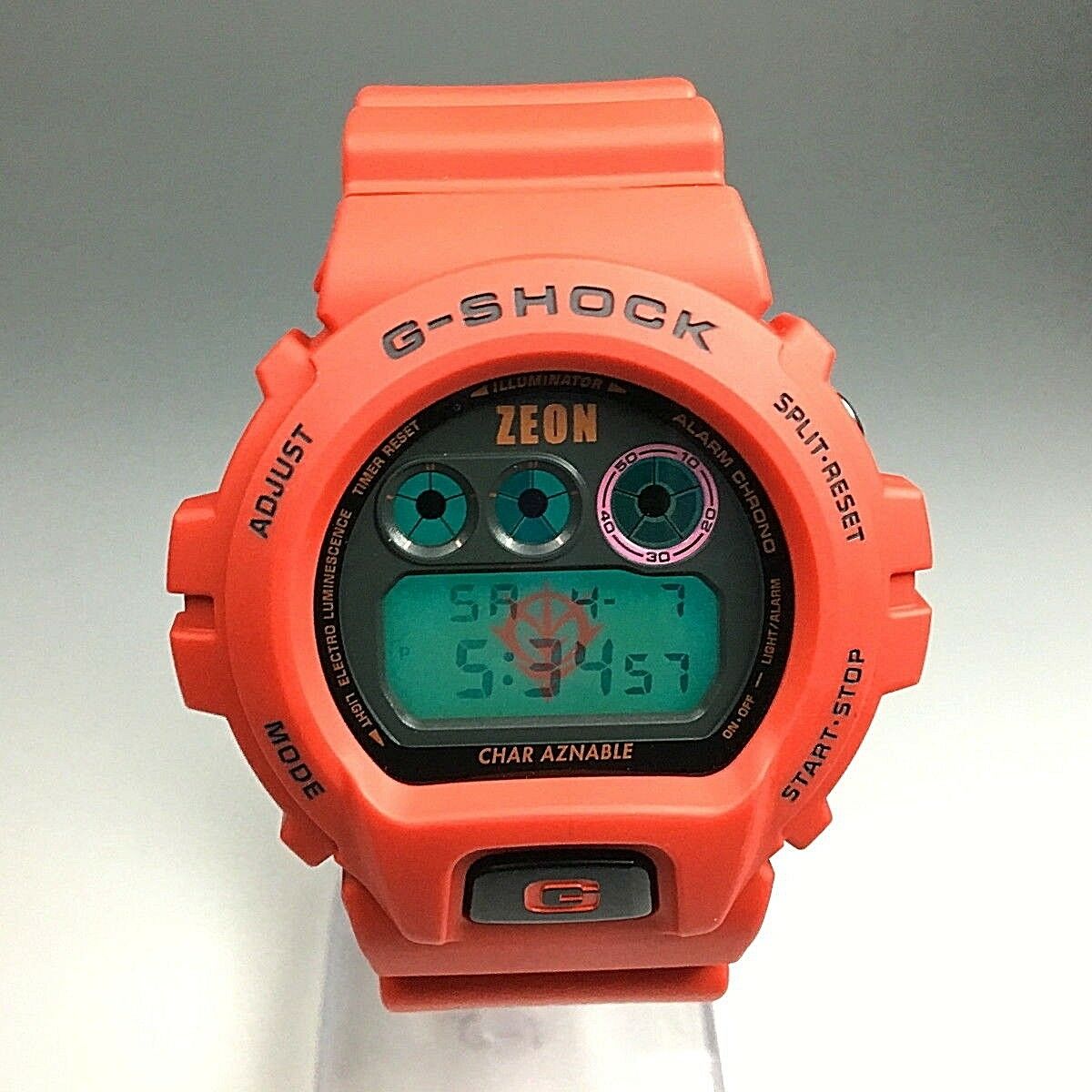 G-SHOCK DW-6900 GUNDAM 30th Anniversary Limited MS-06S ZAKU II From JPN |  WatchCharts