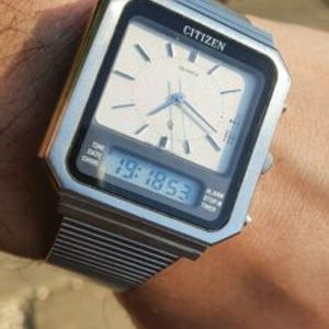 vintage an•an no.41 VINTAGE CITIZEN DIGI-ANA 41-8111.RARE CITIZEN VINTAGE RETRO