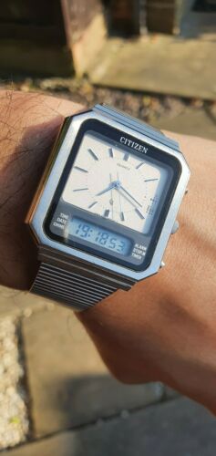 Citizen retro digital on sale watch