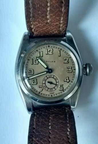 Vintage 1932 Rolex Oyster Chronograph Watch Serial 48449