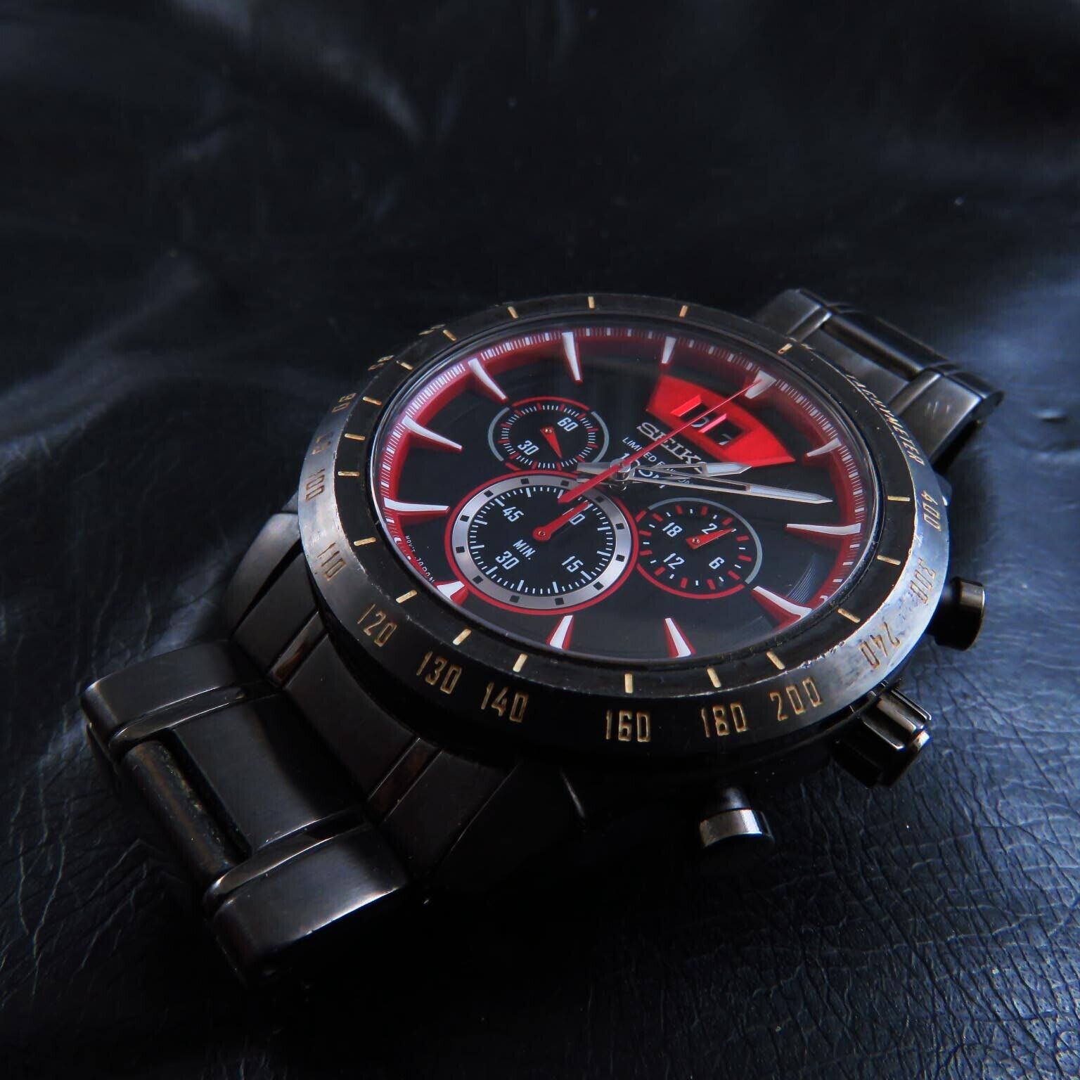 7T04 Limited Edition Japan Seiko Chronograph 24 Hours Big Day