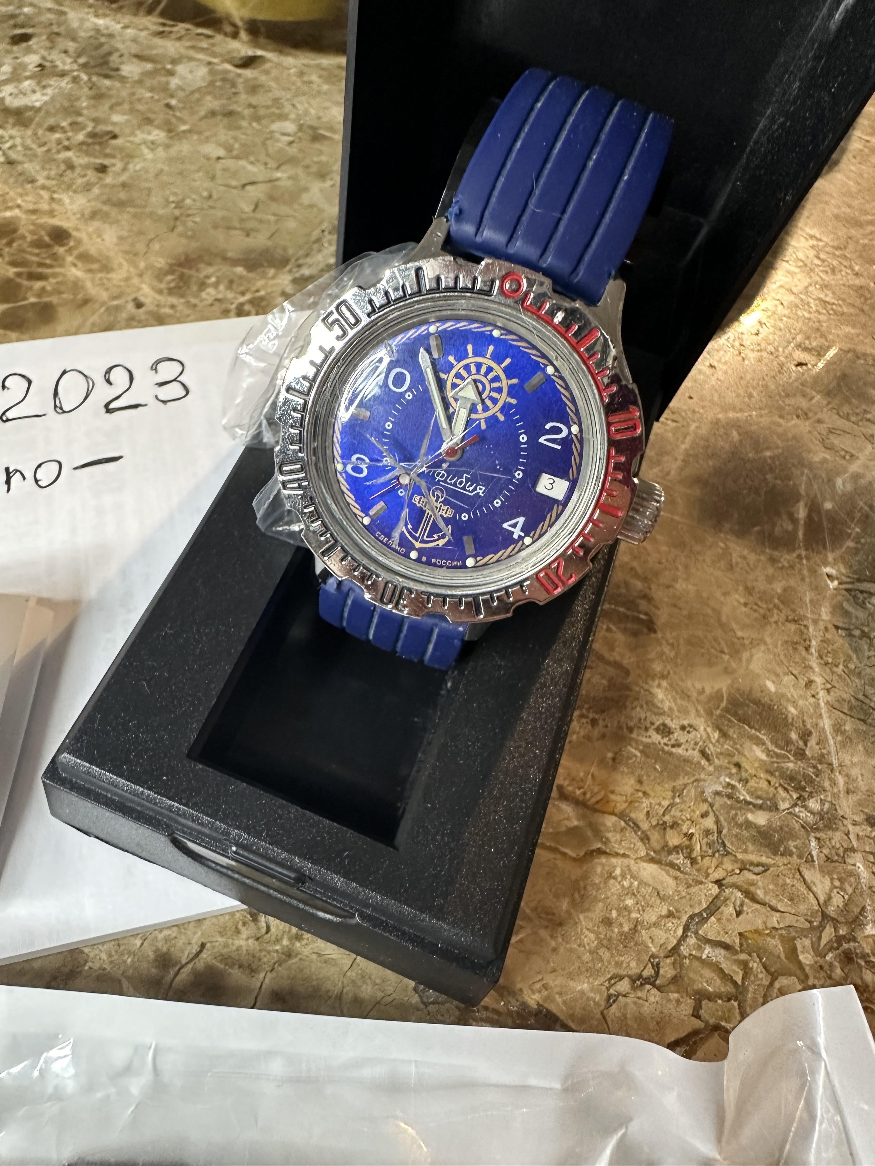 WTS] New Vostok Amphibia with Zissou dial $75 | WatchCharts Marketplace