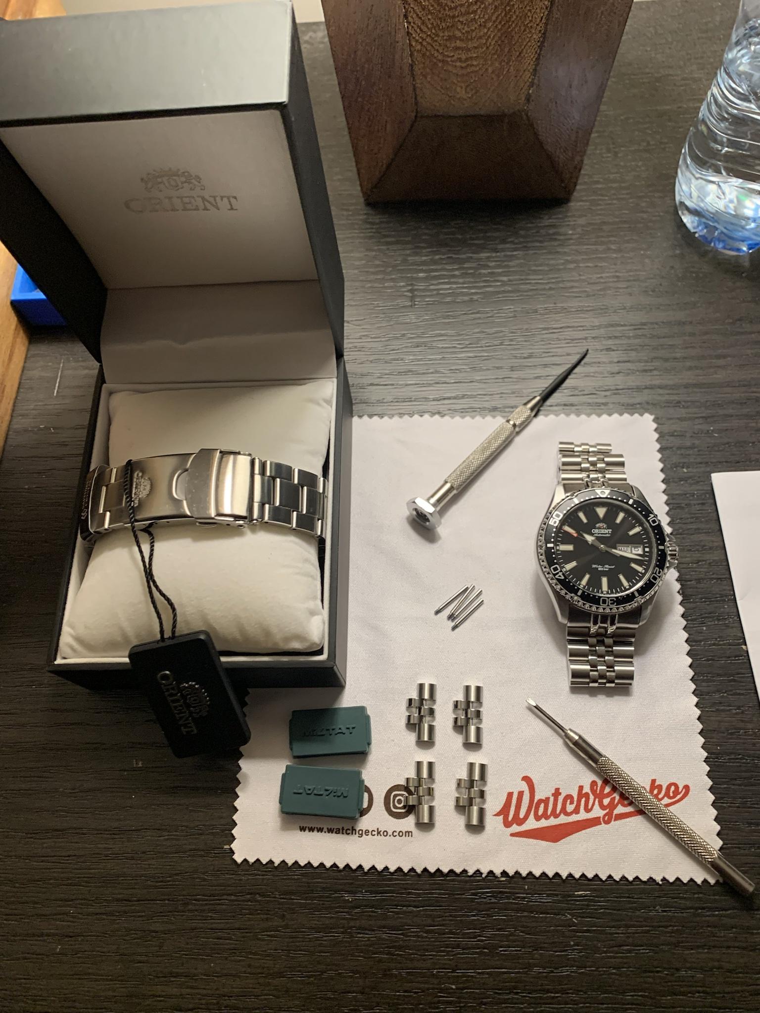 WTS] Orient Kamasu with Strapcode Jubilee – WatchPatrol