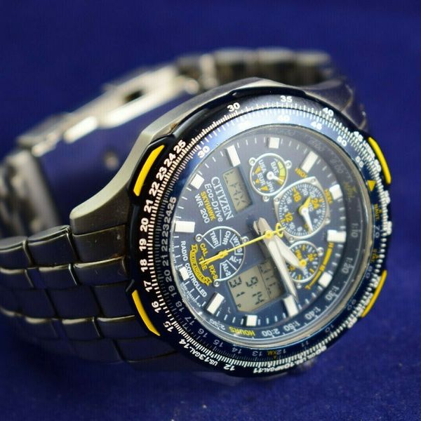 Citizen Eco-drive Skyhawk WR200 - Blue Angels - u600-s052190 ...