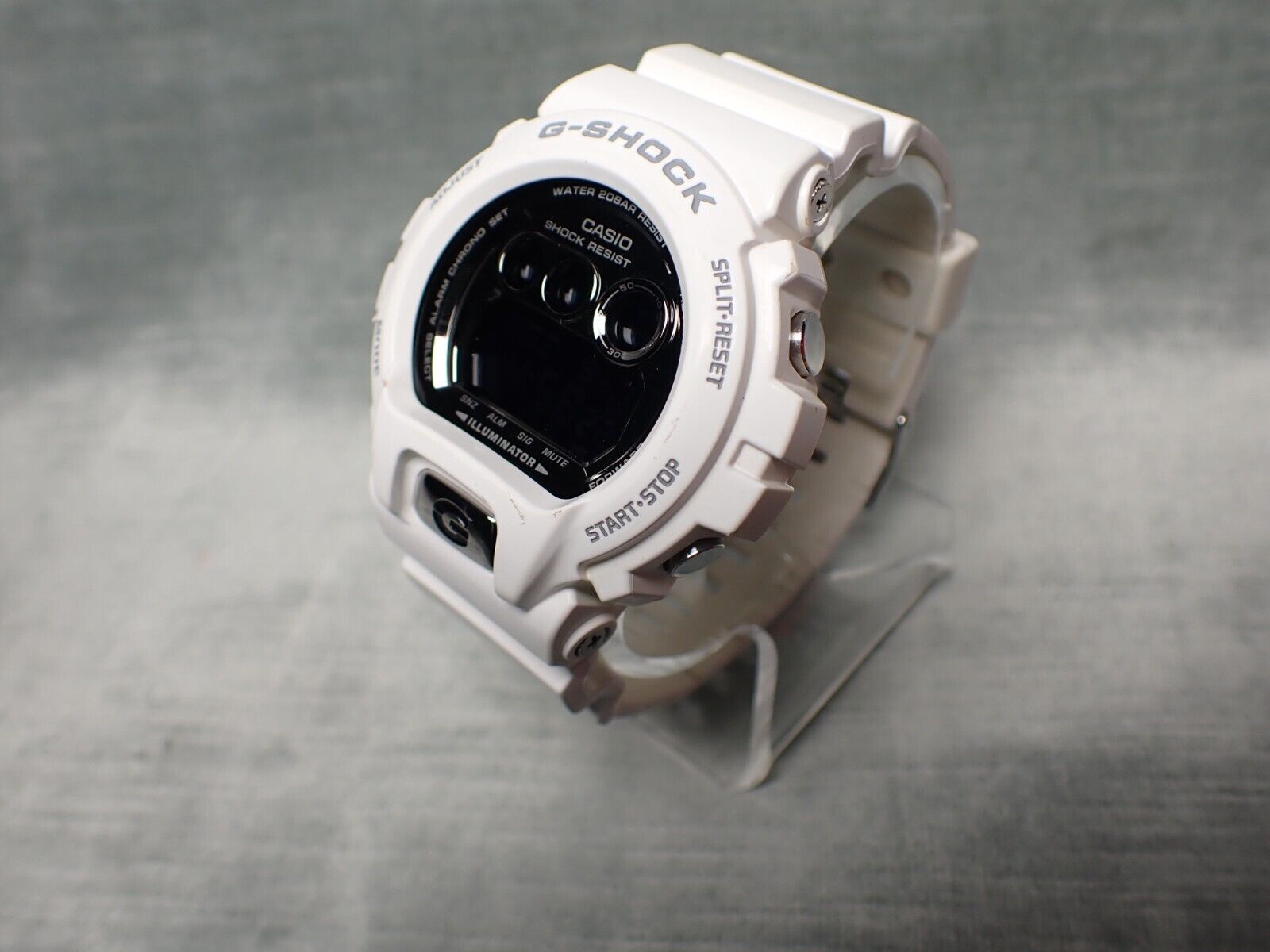 Casio G-Shock GD-X6900FB 3420 Quartz Digital Men's Watch - White ...