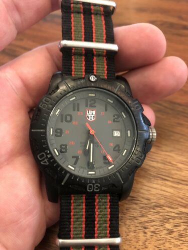 luminox watch 8800 Series Nato Strap Carbon Tritium | WatchCharts