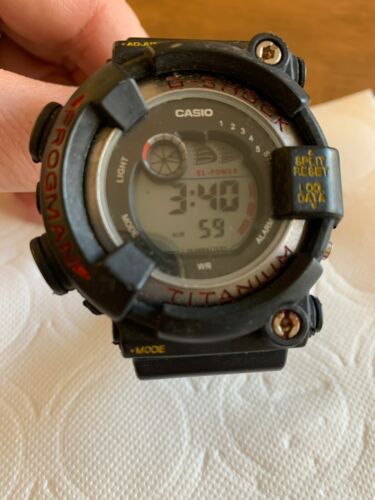 casio g shock titanium frogman 1294 dw 8200